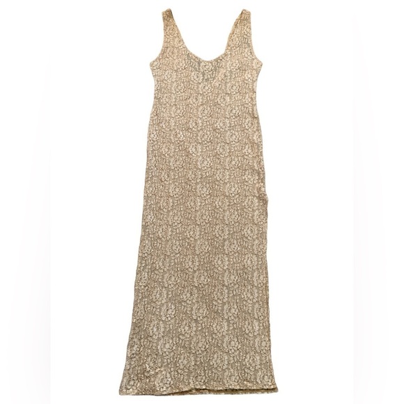 Victoria’s Secret Gold Label Vintage Long Lace Gown Size Large - Picture 7 of 13